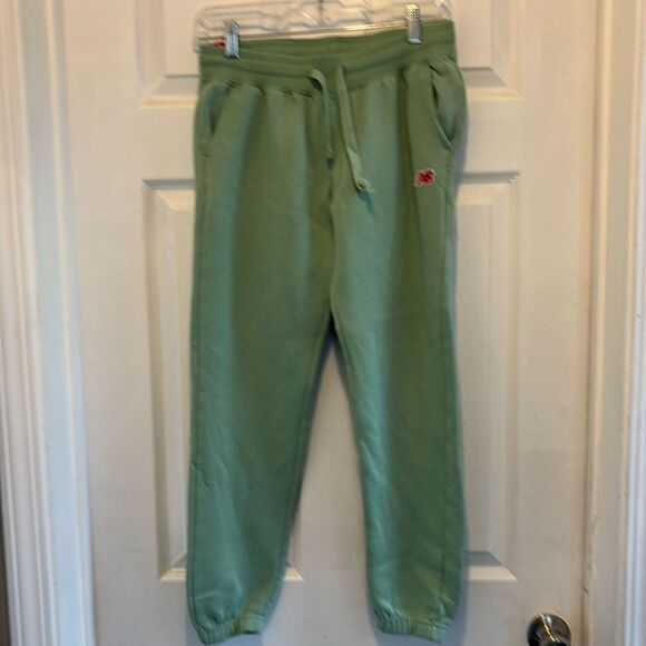 New Balance Girls' Sweatpants - Active Fleece Joggers size 14-16 mint green - Picture 1 of 9